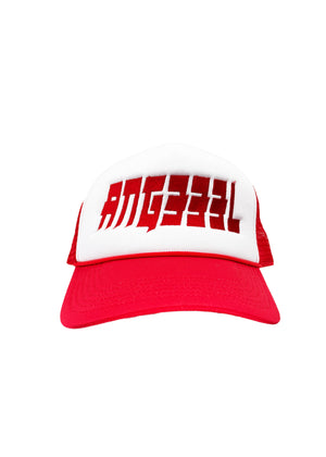 ANG333L TRUCKER // RED hat by OVD
