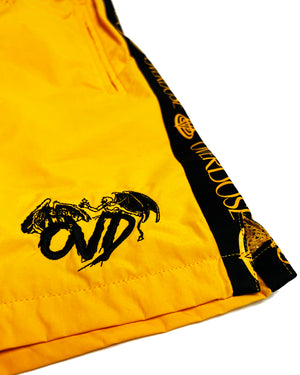"NYLON SHORTS - YELLOW"